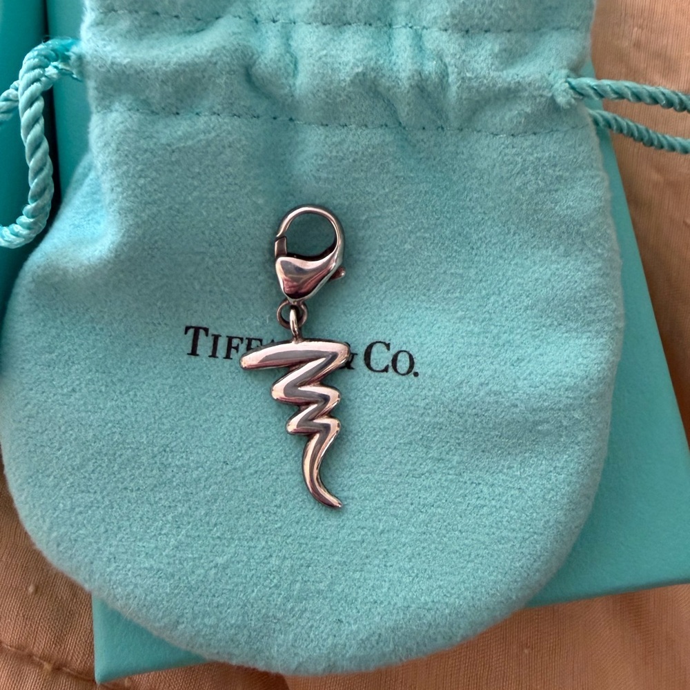 Tiffany & Co. Paloma Picasso Sterling silver Zig Zag charm with clasp - Picture 4 of 4